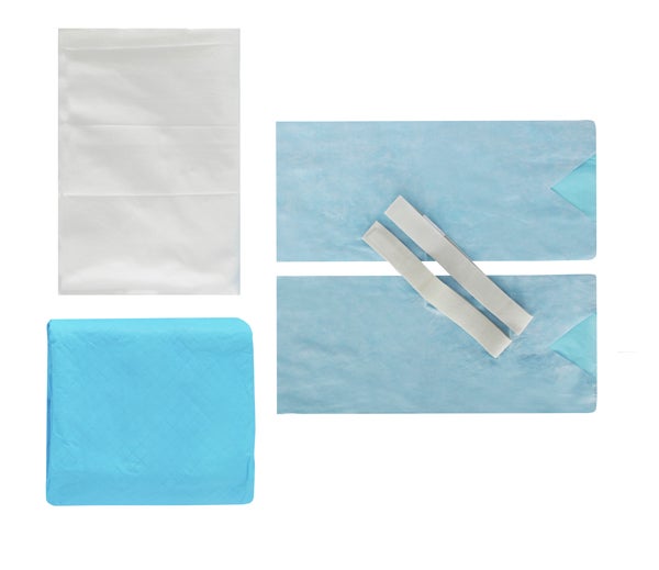 Produktbild - 60374 - Operationsbordslakan 102x152cm med superabs bäddset 3 delar