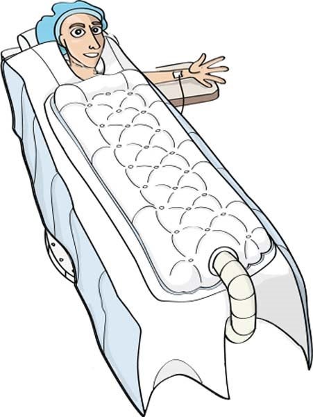 Produktbild - 82852 - Värmetäcke helkropp överliggande vuxen 233x127cm