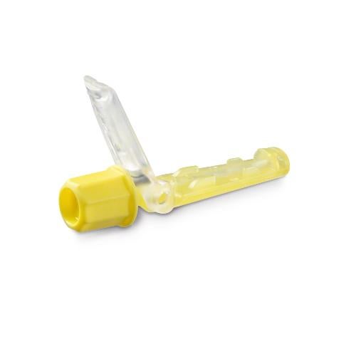 Produktbild - VF000185738 - Kateterkoppling NRFit för epiduralkateter med gul botten 20/24G 25-pack