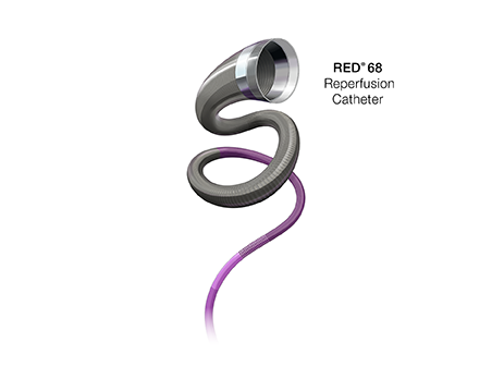 Produktbild - VF000165810 - Intermediärkateter Red68 reperfusion kateter med aspirationsslang