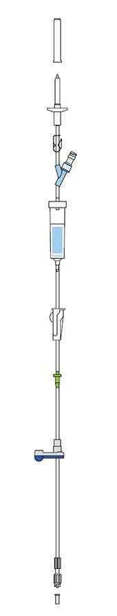 Produktbild - VF000178047 - Infusions- och blodaggregat för spolning till volympump
