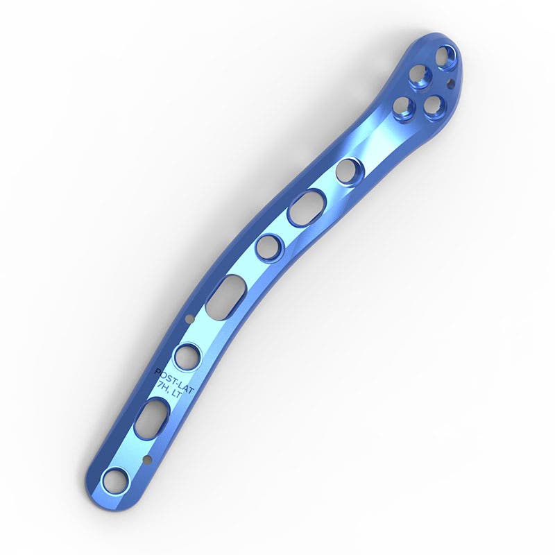 Produktbild - VF000097471 - Postlateral platta för humerus distal vänster 7 hål