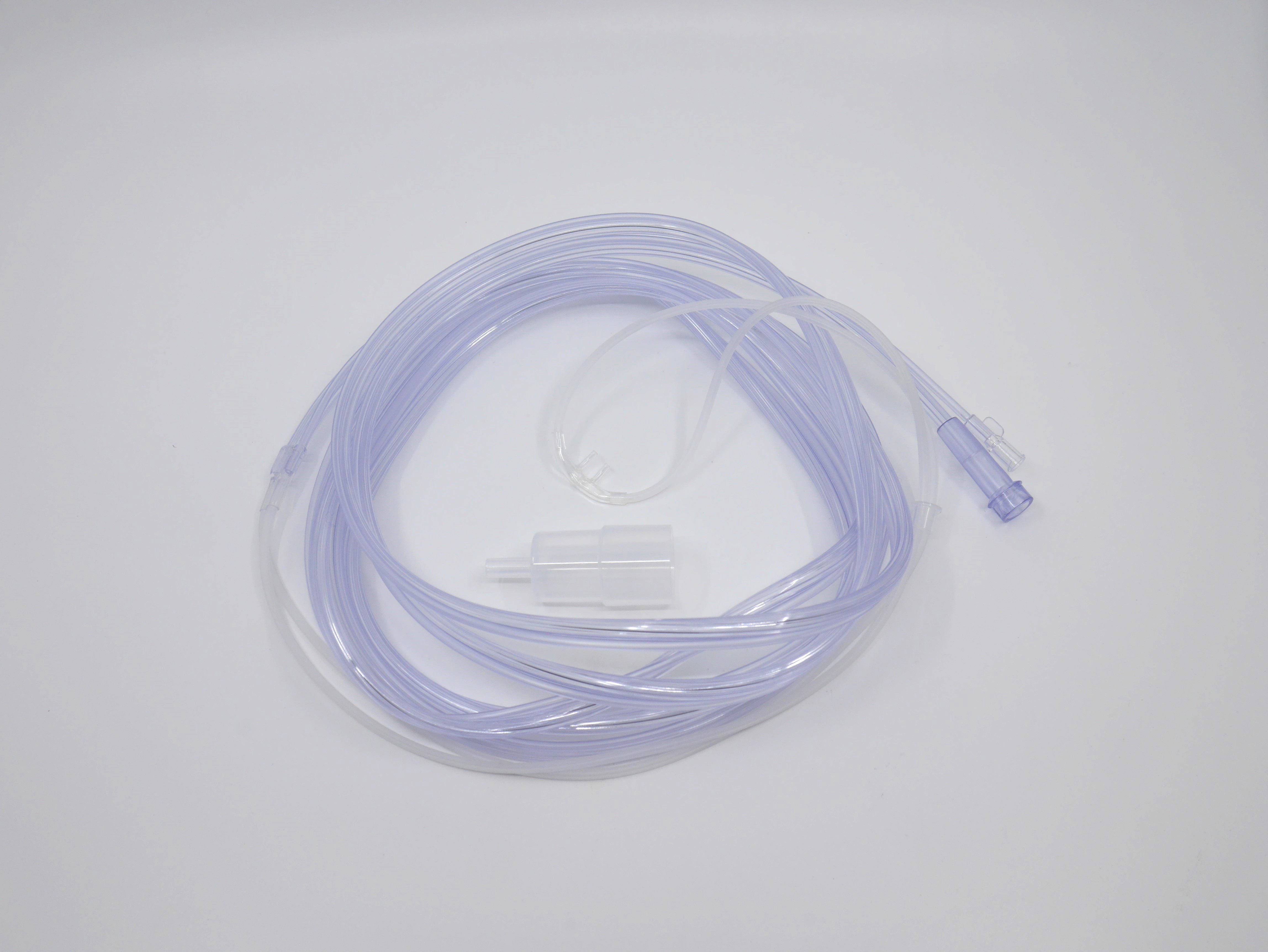 Produktbild - VF7000127 - Syrgasgrimma nasal för CO2-mätning mjuk med vägg luer hona spädbarn, 3m