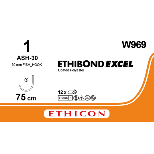 Produktbild - VF000148364 - ETHIBOND 1 ASH-30 75CM GREEN