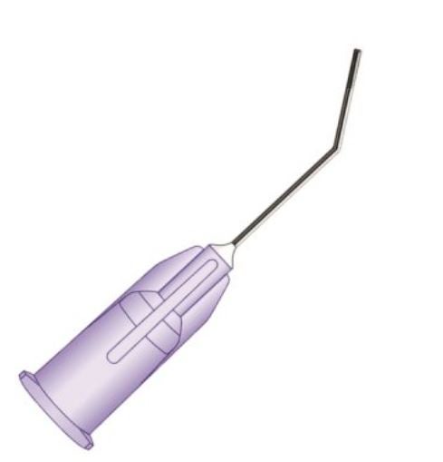 Produktbild - VF000108702 - Kapselpolerare engångs vinklad 8mm 24Gx25mm 10-pack