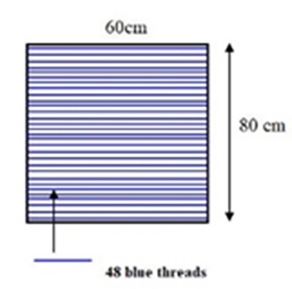 Produktbild - 64327 - Underlägg papper förstärkt för armbord 80x60cm