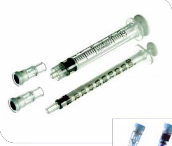 Produktbild - 59330 - Blodgasspruta hepariniserad luer-lock med filter för blodfri luftning 1ml