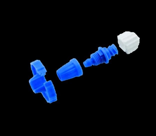 Produktbild - VF000177988 - Adapter luer-lock med förslutning till PD-kateter plast