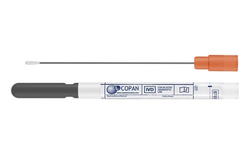 Produktbild - 65832 - Provtagningsset kol för gonorre styv aluminiumpinne med hylsa