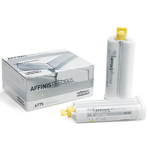 Produktbild - VF000145808 - Avtrycksmaterial A-silikon light body för blandningspistol silver 2x50ml