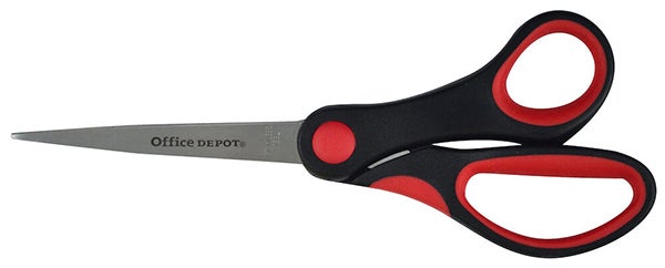 Produktbild - 64293 - Sax spetsig med plasthandtag 20cm