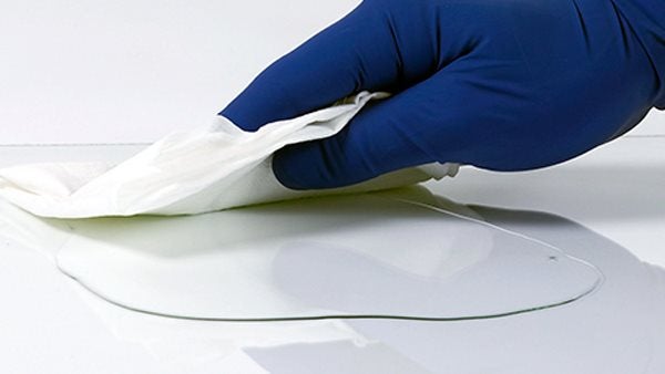 Produktbild - 54767 - Tork- och instrumentduk engångs vit 20x20cm