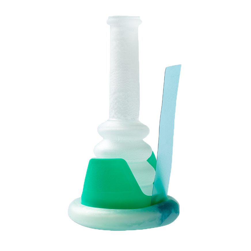 Produktbild - VF000177485 - Urindroppsamlare självhäftande standard med applikator diam 21 mm, omkr 70 mm