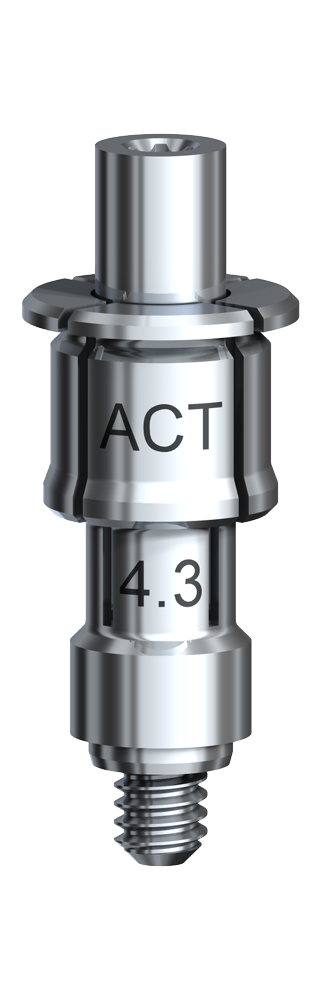 Produktbild - VF000180409 - Guidad malldistans med skruv RP 4,3