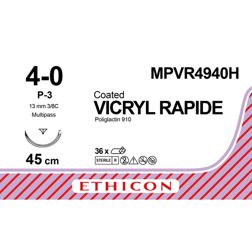 Produktbild - VF000148196 - VICRYL RAPIDE 4-0 P-3 MP 45CM