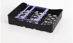 Produktbild - VF000174964 - Halvbricka med instrumentbygel svart/lila