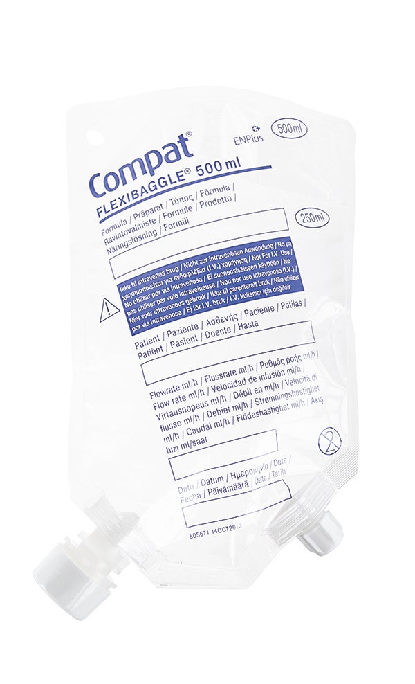 Produktbild - 64175 - Sondmatningsbehållare mjuk till ryggsäck 500ml