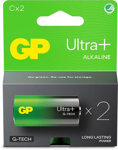 Produktbild - 63974 - Batteri alkaliskt 1,5V C/LR14