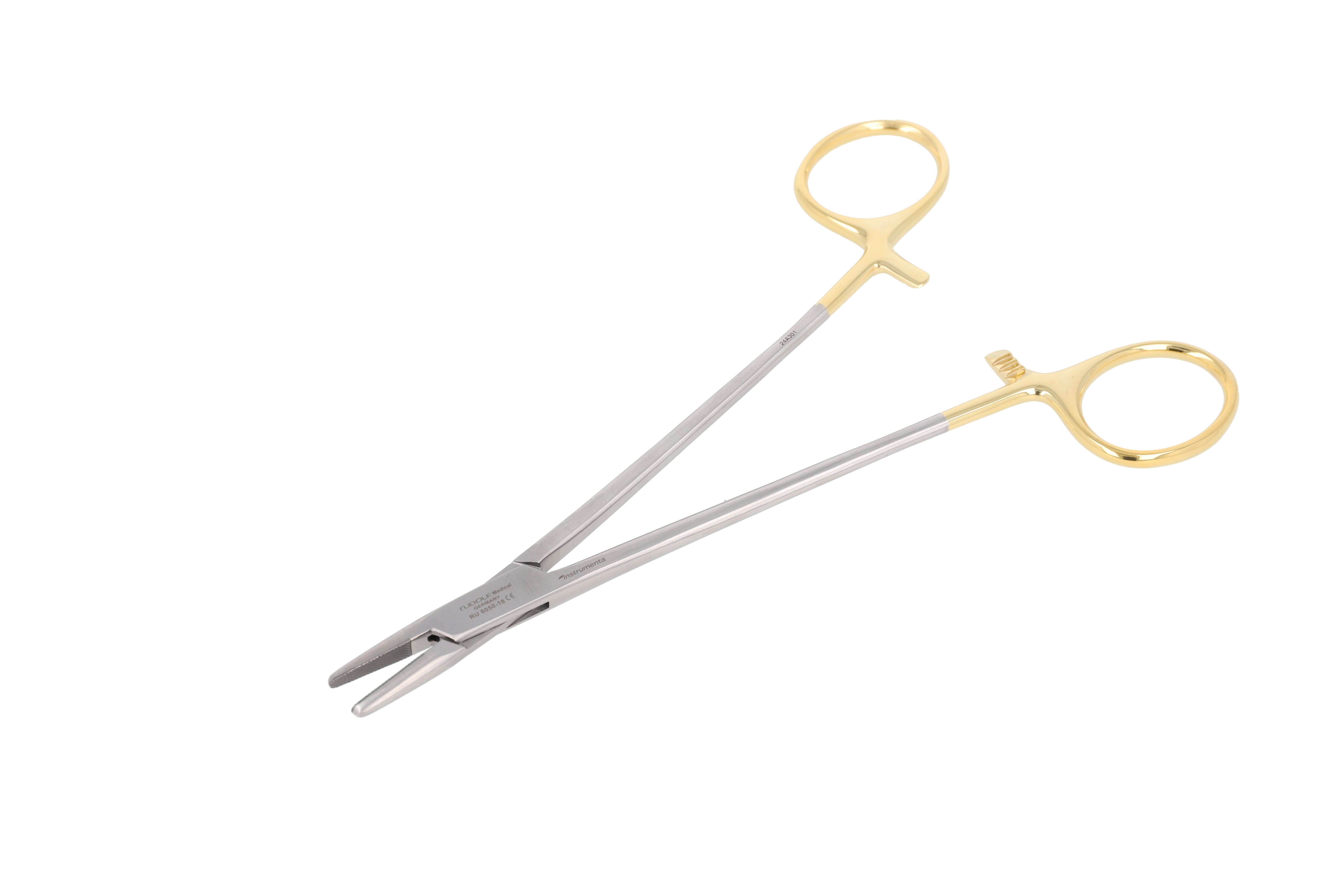 Produktbild - VF000176996 - NÅLFÖRARE HEGAR. MED HÅRDMETALLINLÄGG 18 CM