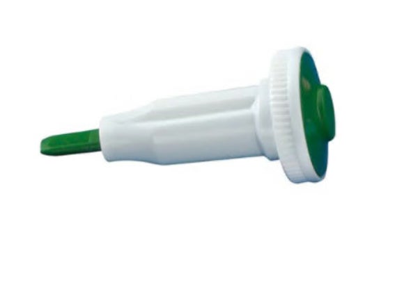 Produktbild - 61128 - Säkerhetslansett normalflöde grön stickdjup 21G 1,8mm