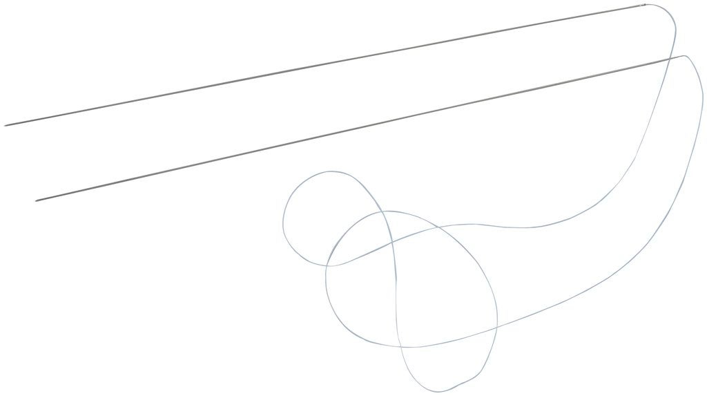 Produktbild - VF000150050 - #2-0 FIBERWIRE® MENISCUS REPAIR NEEDLES