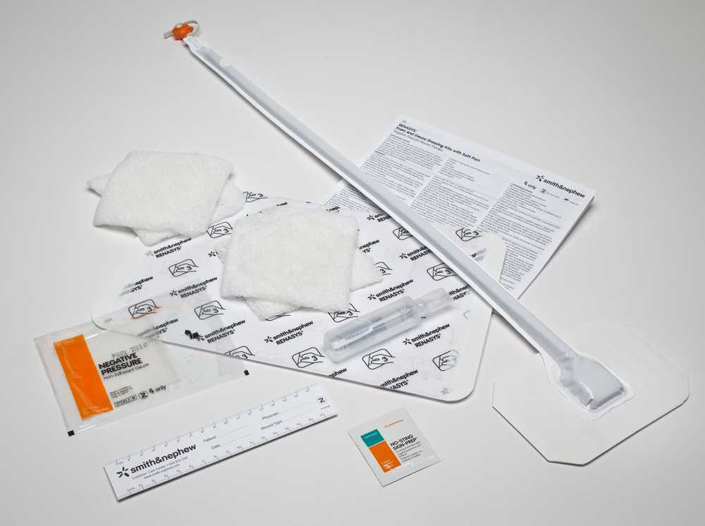 Produktbild - VF000176748 - Gasvävskit med bukförband och soft port 15x17cm strl M