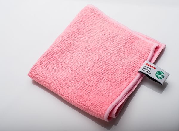 Produktbild - 54687 - Mikrofiberduk röd 32x32cm