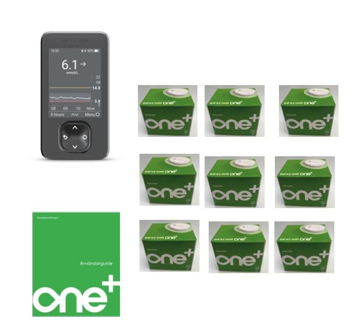 Produktbild - VF000183501 - Startpaket Dexcom ONE+ med mottagare