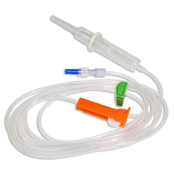 Produktbild - VF000178044 - Transfusionsaggregat till volympump med filter 200 mikron 270cm