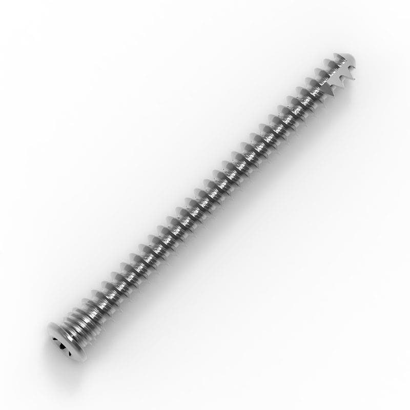 Produktbild - VF000009945 - Låsskruv hexalobe låg profil 4,3mm 48mm
