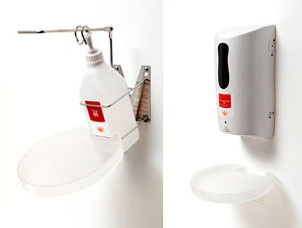 Produktbild - VF000146661 - Droppbricka för 600 dispenser och vägg under automatisk dispenser