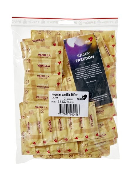Produktbild - 59577 - KONDOM REGULAR VANILLA 53X185X0,07MM