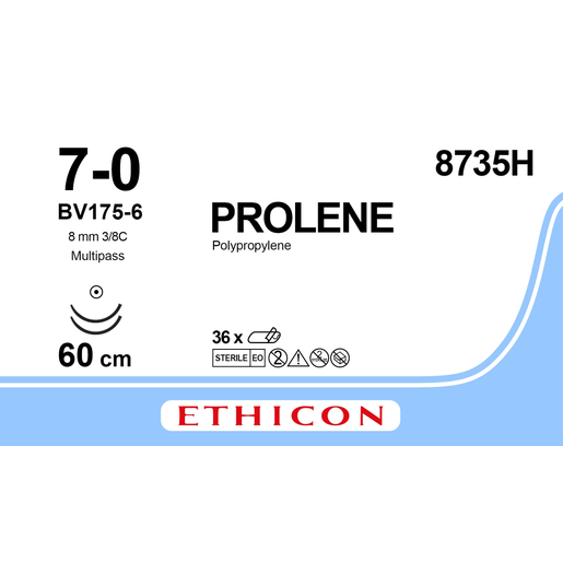 Produktbild - VF000149090 - PROLENE 7-0 2X175-6 MP 60CM