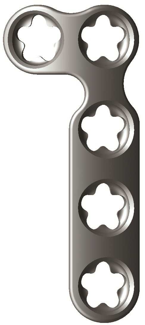 Produktbild - VF000186906 - 2,7mm L-Platta längd 32,5mm vänster Platta