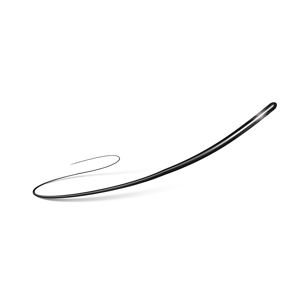 Produktbild - VF000158236 - Ledare V-14 hydrofil med beläggning kort taper och vinklad spets 0.014" 182cm