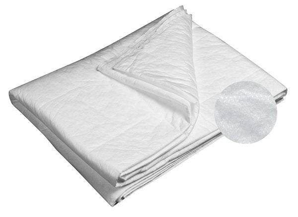 Produktbild - 51306 - Täcke/filt vit 150x190cm