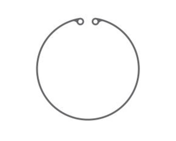 Produktbild - 61154 - Kapselring förladdad höger 11mm