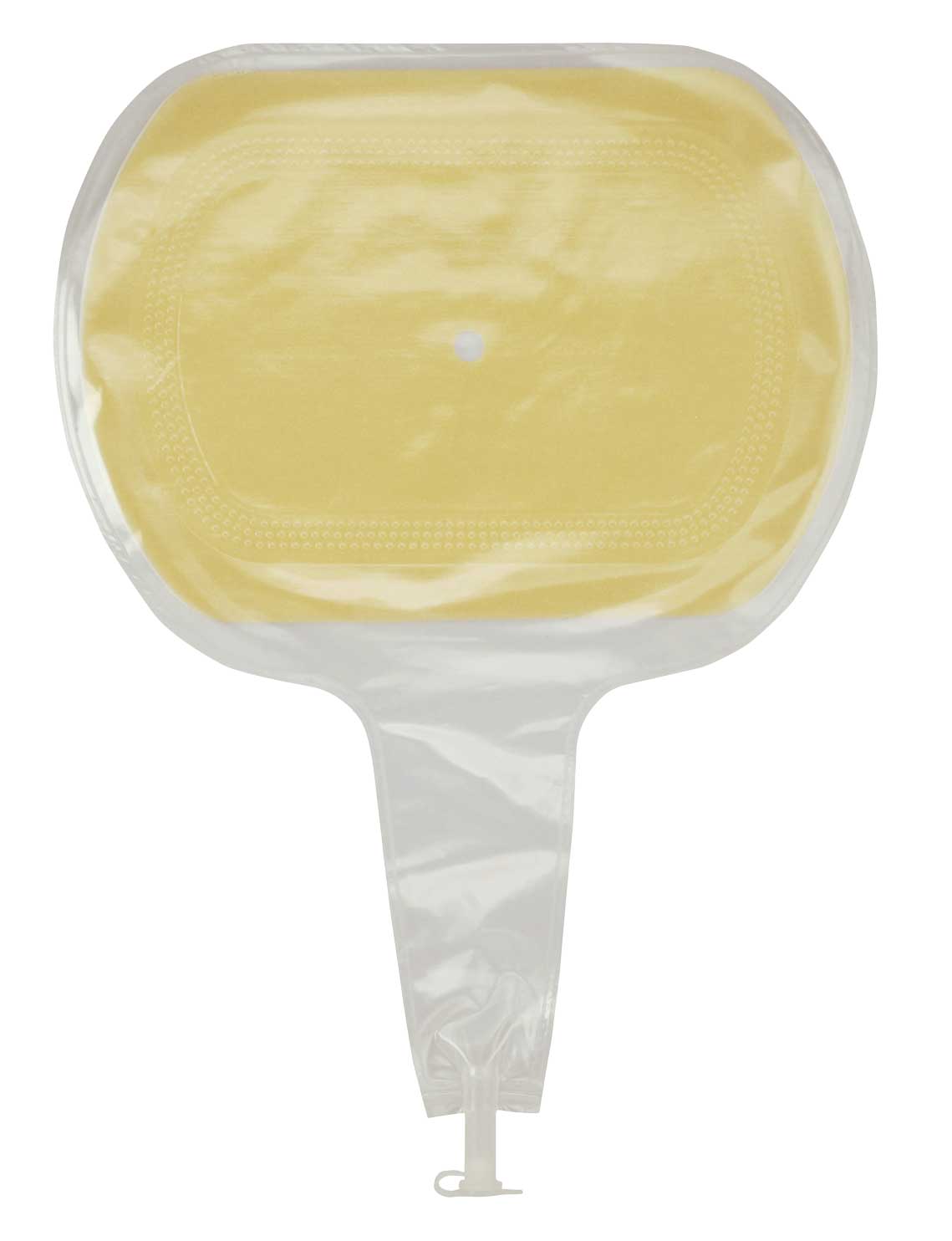 Produktbild - VF000111640 - Sår- och fistelpåse med horisontell platta och korkutlopp 245x160mm