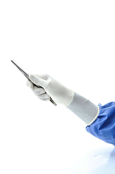 Produktbild - 63923 - Operationshandskar polyisopren vit strl 5,5