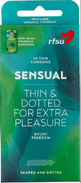 Produktbild - 63684 - KONDOM SENSUAL 53X185X0,06MM