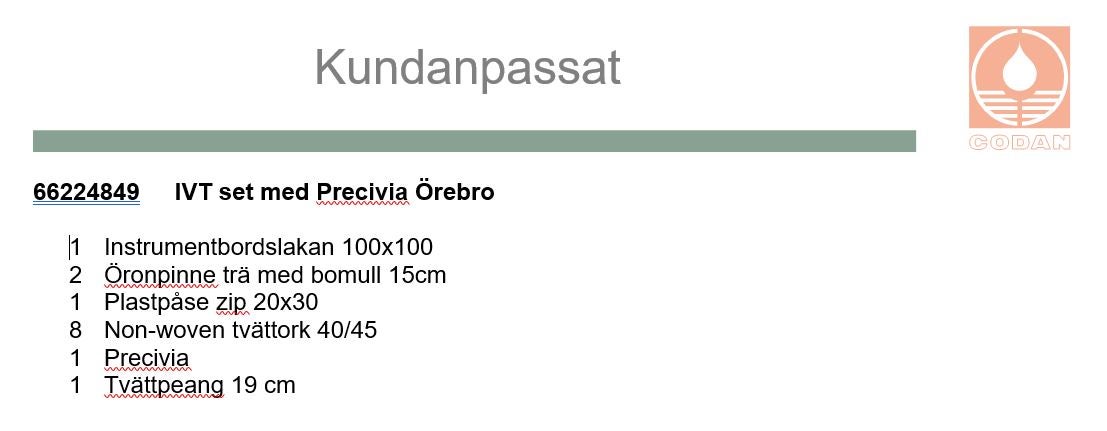 Produktbild - VF000109719 - IVT-set kundanpassat Örebro