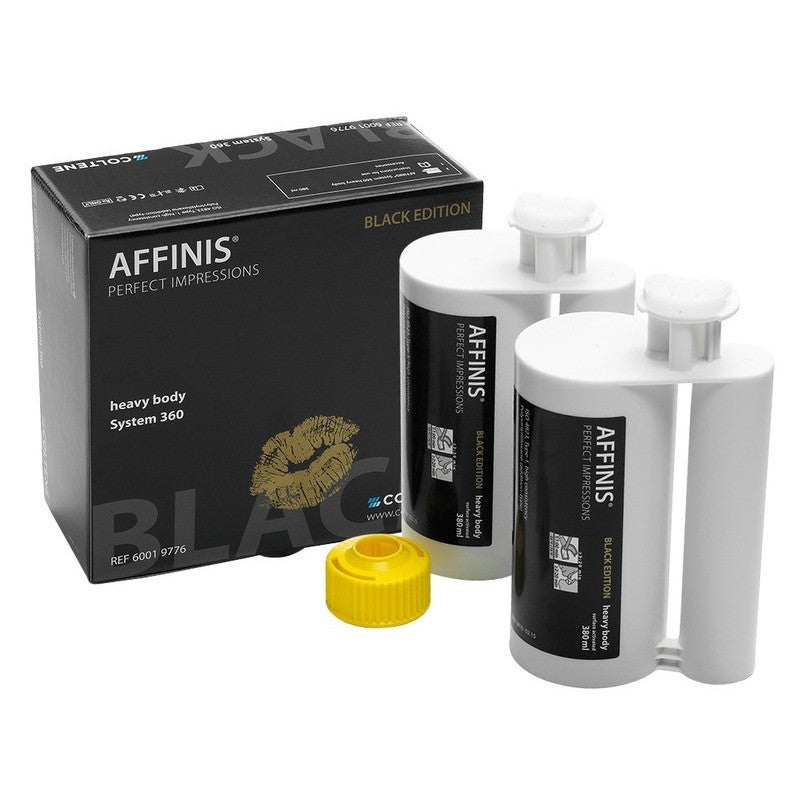 Produktbild - VF000145804 - Avtrycksmaterial A-silikon heavy body fast för blandningsmaskin svart 2x380ml
