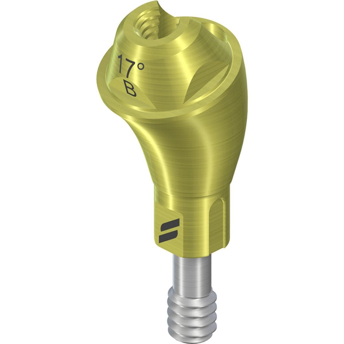Produktbild - VF000179037 - Skruvretinerad distans NC steril 4,6mm gingivahöjd 4,5mm typ B 17°