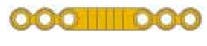 Produktbild - VF7009548 - Platta sagittal split mandibel steril midja 12mm tjocklek 1,0mm