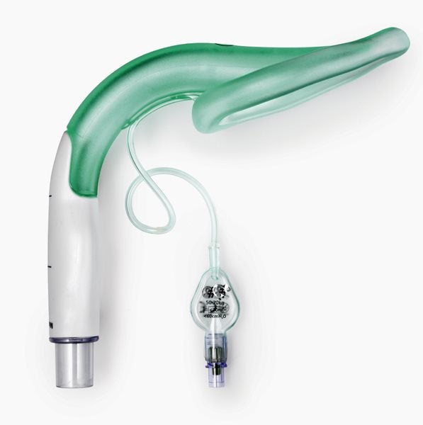 Produktbild - 48706 - Larynxmask med kuff böjd och bitblock nr 4