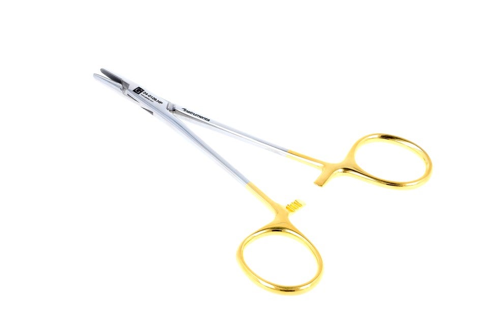 Produktbild - VF000177178 - NÅLFÖRARE HEGAR. MED HÅRDMETALLINLÄGG NORDISK DESIGN 14 CM