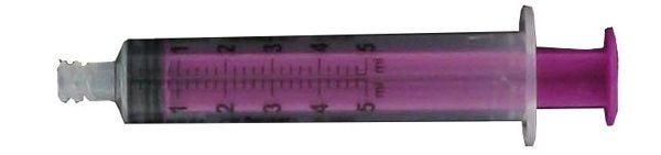 Produktbild - 46644 - Enteral spruta till sondmatningssystem ej ENFit 5ml