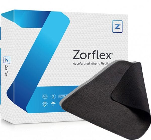 Produktbild - 57001 - Kolförband antimikrobiellt och luktabsorberande 10x20cm