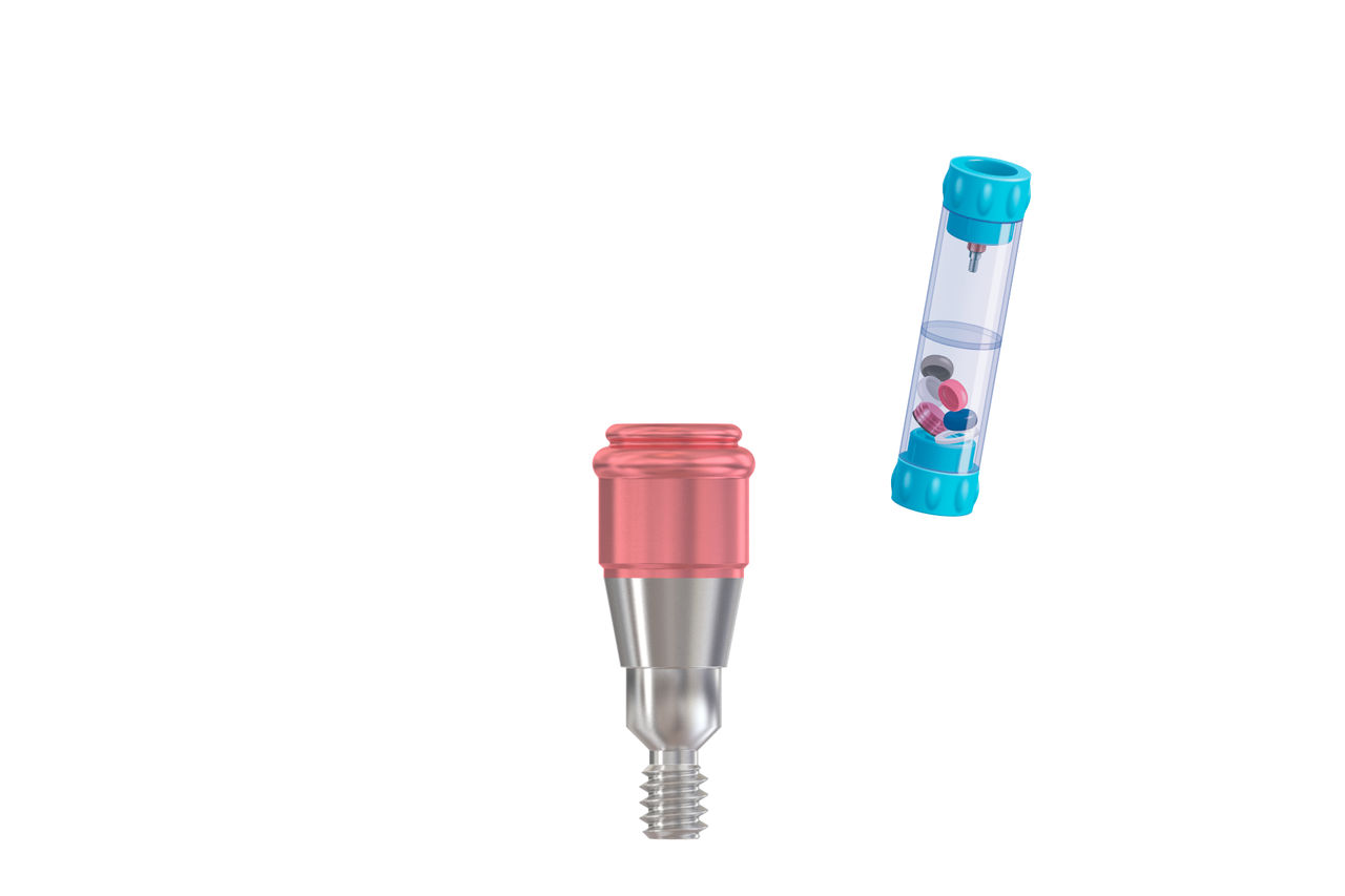 Produktbild 1 - 68012415 - Attachmentretinerad abutment EV S 2mm