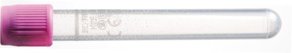 Produktbild - 61096 - Vakuumrör för blodgruppsserologisk undersökning med EDTA plast lila 6ml